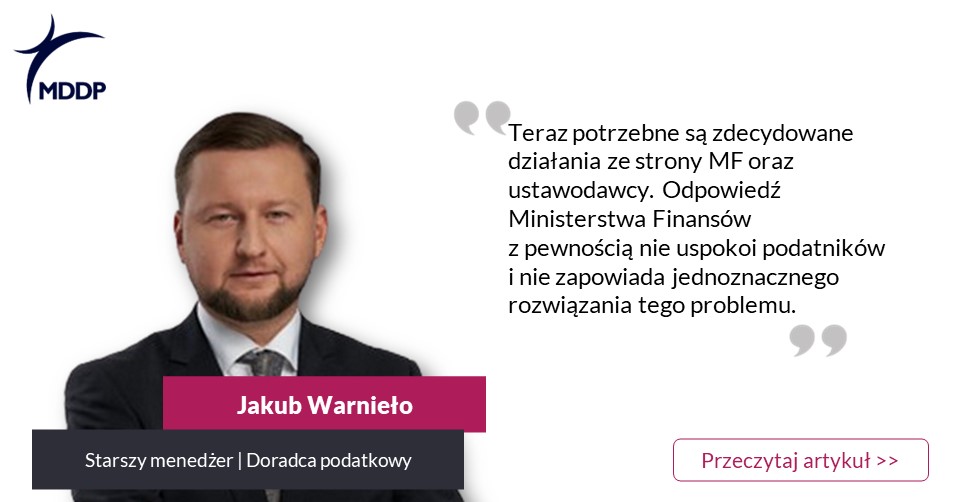 Ministerstwo Zapowiada Zmiany W Ordynacji Podatkowej | MDDP